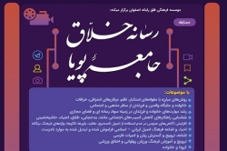 مسابقه بزرگ رسانه خلاق، جامعه پویا